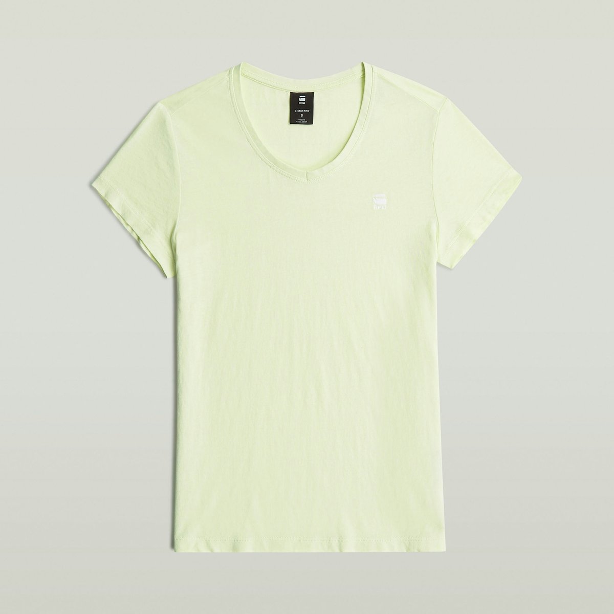 G-Star Eyben slim v t 2.0 wmn Dames Tops Light Pistache