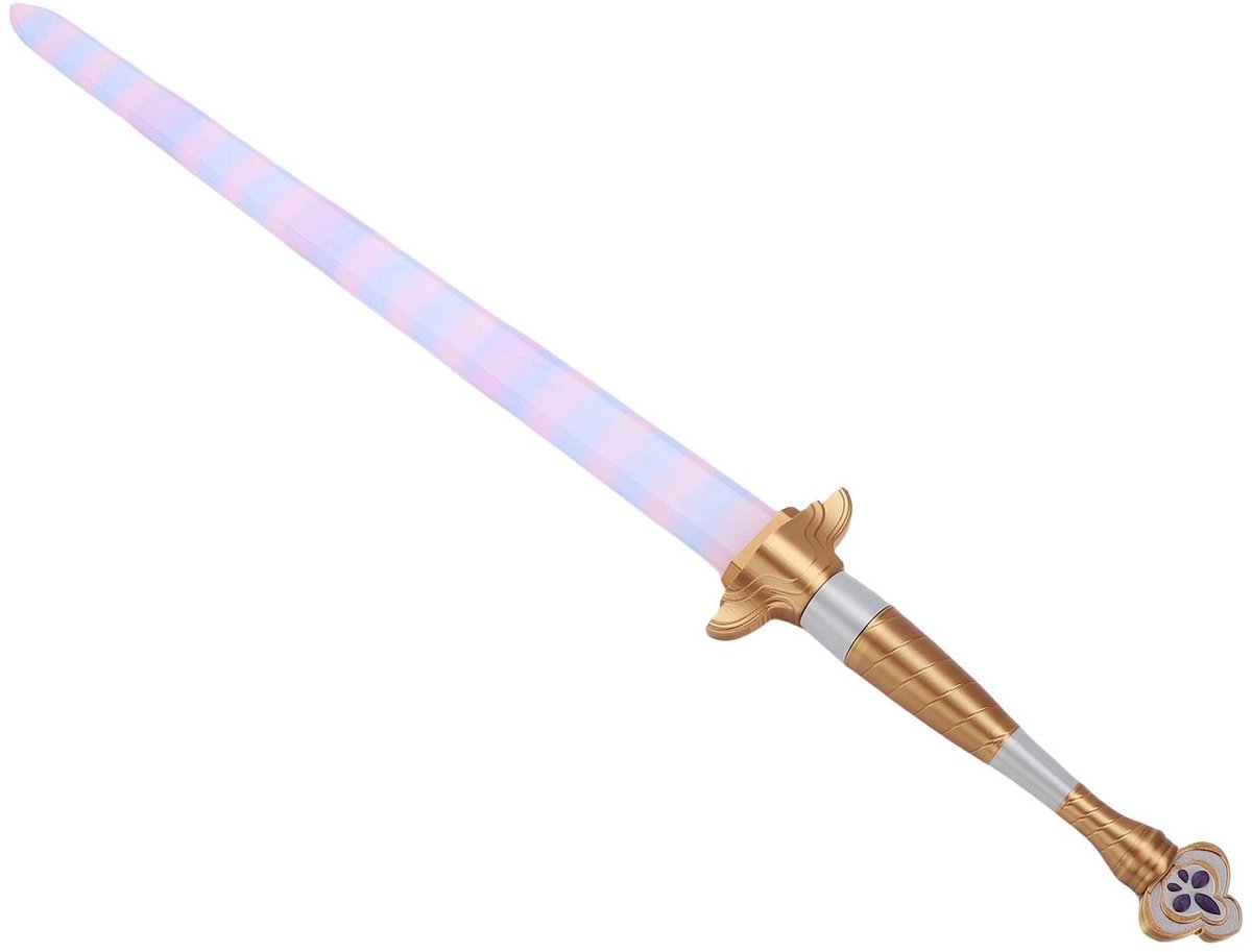 Dailygoods- Zwaard Realistisch Ontwerp - 3D-geprint - Lichtgewicht - Multifunctioneel - Cosplay - Lengte 96,5 cm - Cosplayzwaard