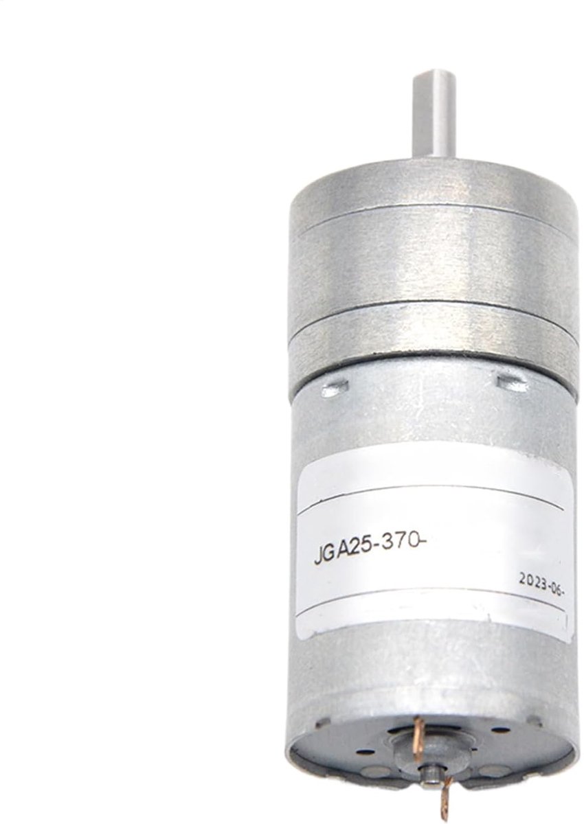 Gelijkstroommotor - DC motor - Robotics projecten - Verbeterde magnetische prestaties - 12V 24V - Zilver