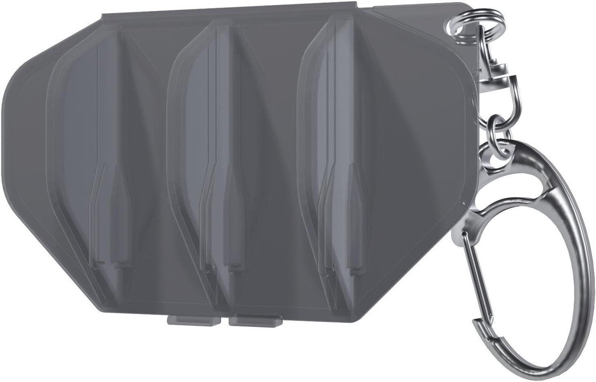 Flight Case - Dart Case - Darts Opbergen - Transparant Zwart - 5 x 10 x 4 cm - Zwart