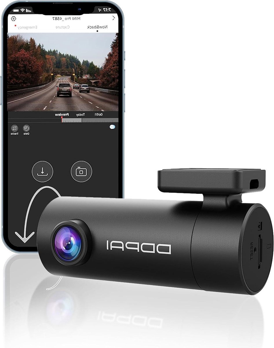 Dashcam - Autocamera Rijcamera - Veilig Rijden - Compact Design - N.v.t. - Zwart