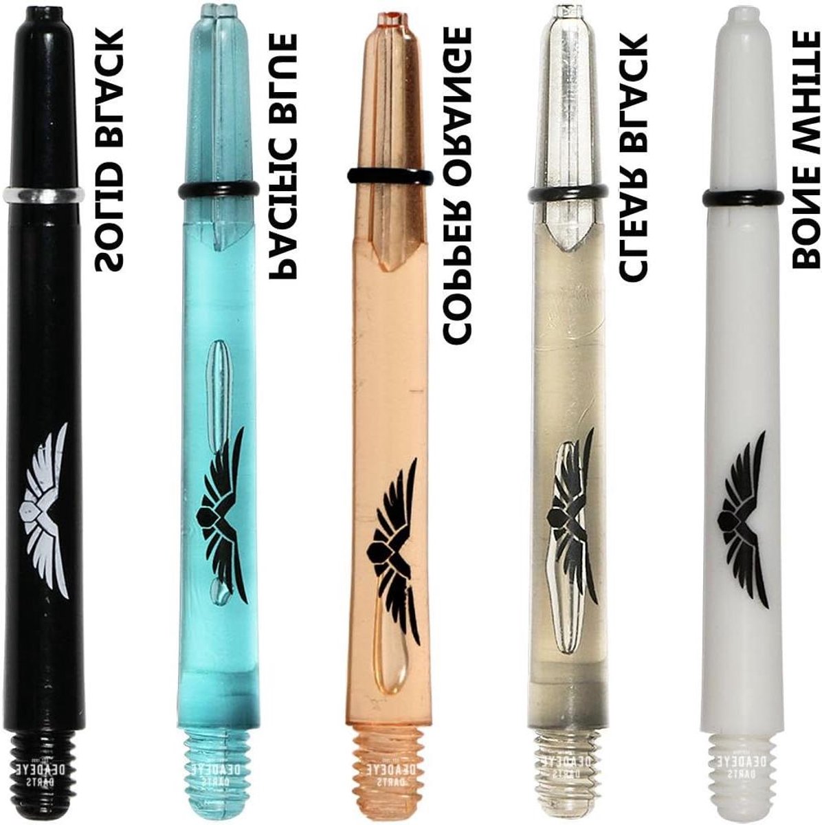 Dart Shafts - Dart Accessoires - Darts Spelen - Duurzaam Nylon Materiaal - Medium - Oranje