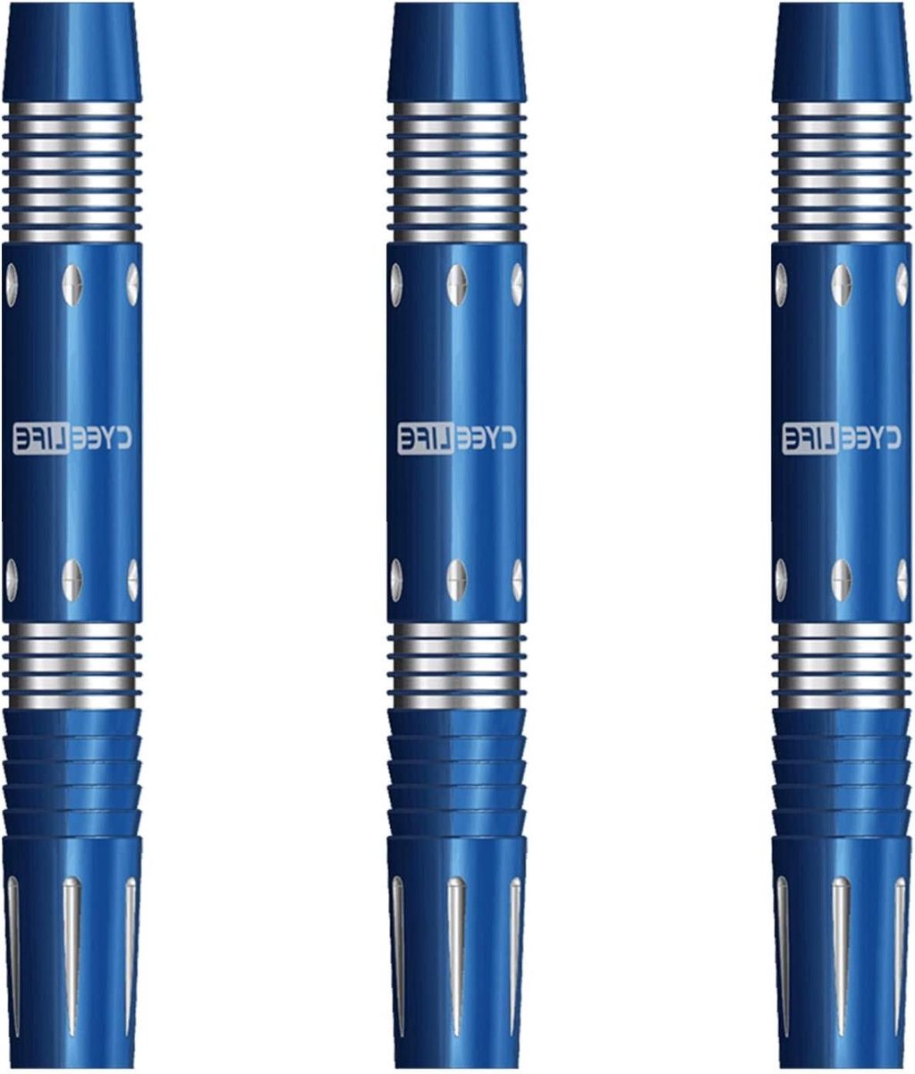 Wolfraam Dartpijlen - Softtip Darts - Darten Spelen - 90% Wolfram - 18g - Blauw