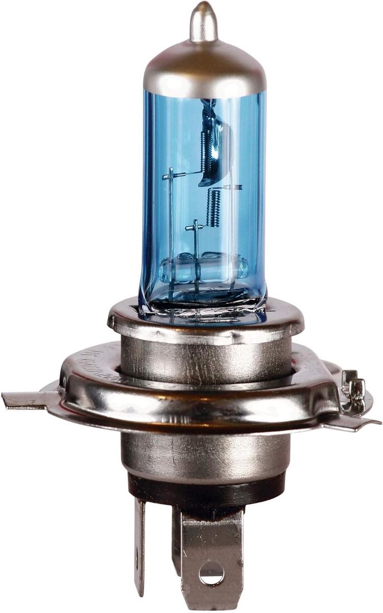 H4 Gloeilampen - Koplampen Xenon Gas - Verbeterde Zichtbaarheid - Plasma Ultra White - 60/55 W - Wit