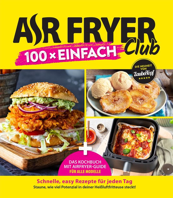 Zaubertopf – AIR FRYER 100 x einfach - cover