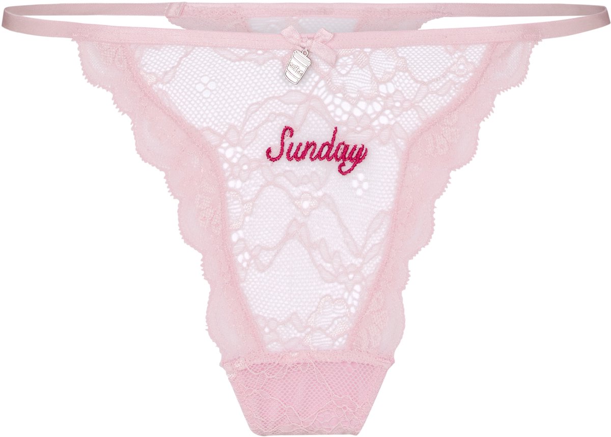 Hunkemöller String Weekend Roze
