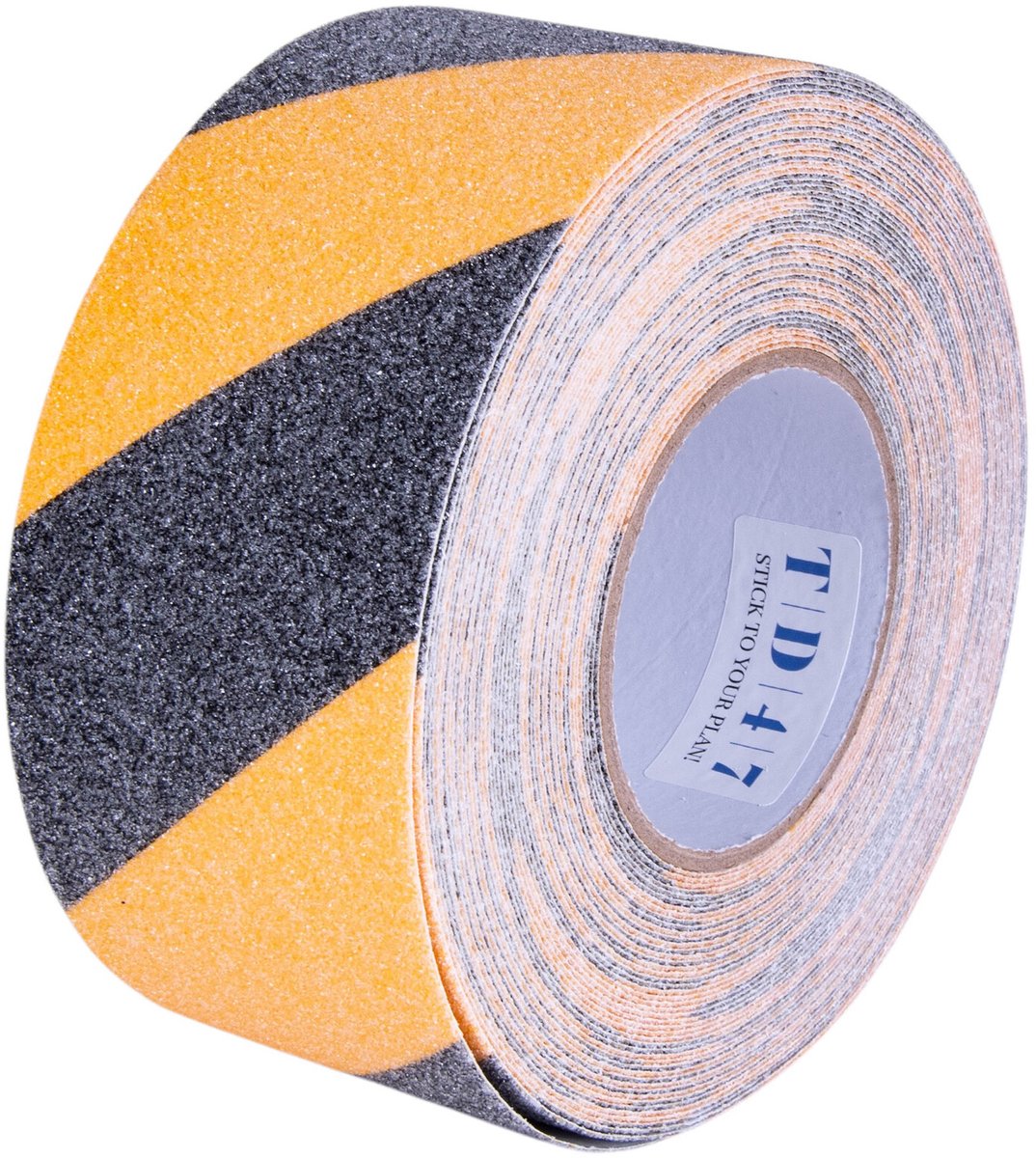 TD47 Antislip Tape 75mm x 18,3m Geel/Zwart