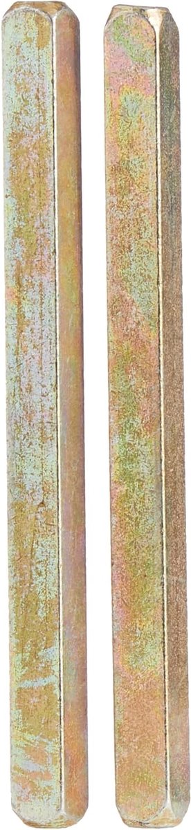 Deur Spil - Sluitpen Vervanging - Deur Reparatie - Set van 2 - 7.5 x 100mm - Beige