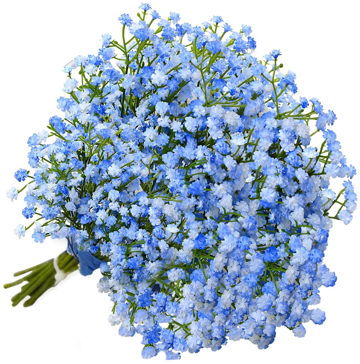 Kunstmatige gipskruidbloemen, realistisch gipskruidboeket voor huisdecoratie, bruiloftsdecoratie, doe-het-zelf bloemstuk voor in een vaas