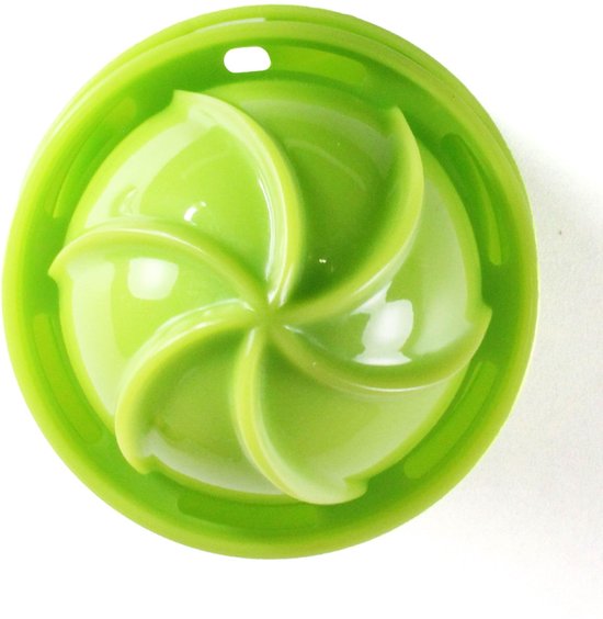 Citruspers met schenktuit - Mechanische assistentie - Zelfgeperst sap - Oranje, Citroen, enz. - Afgeronde pers - Giet in het glas - Op Zuignappen - Eenvoudige reiniging — afbeelding 3