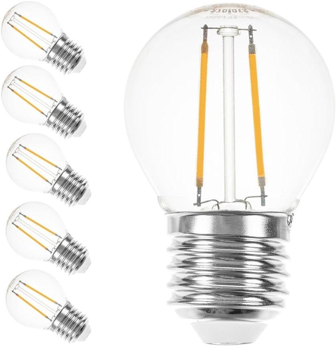 Druppel LED Lamp - Gloeidraad Lamp - Sfeerverlichting Creëren - Extra Warm Wit - 10 Stuks - Helder
