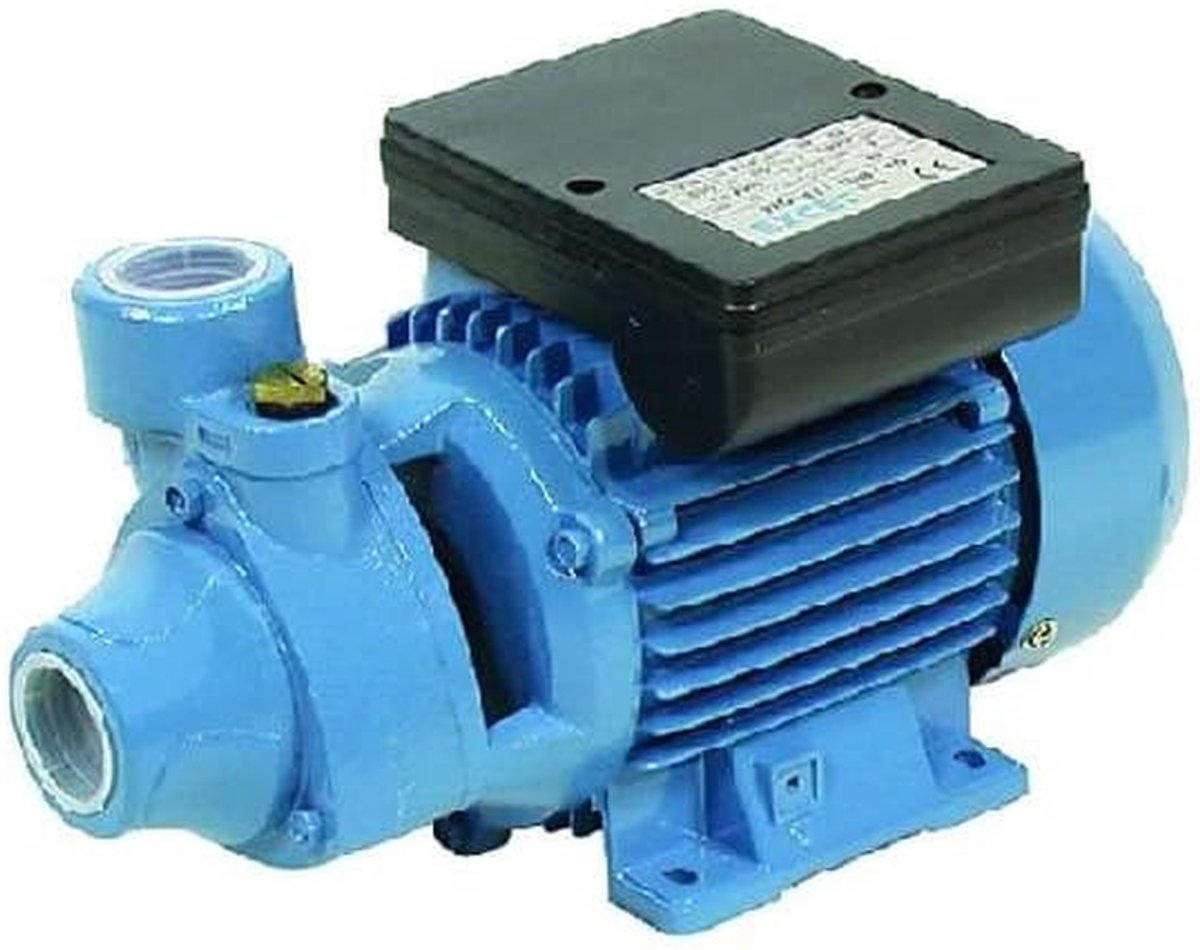 Elektrische Pomp - Waterpomp - Water Verplaatsen - Gietijzeren Constructie - 35 L/min - Lichtblauw