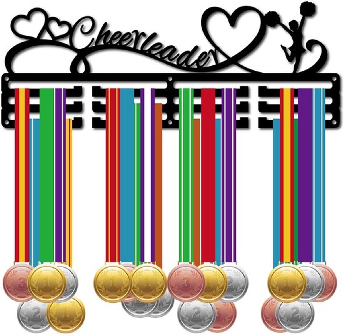 Vt products - Medaillehouder - Cheerleader Medaille Hanger - Ijzeren