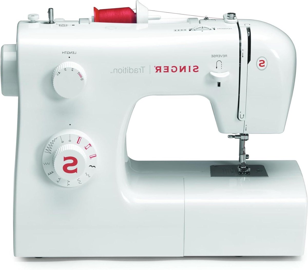 Naaimachine - Naai machine - Kleding Maken - 19 Naaiprogramma's - 43 x 22 x 352 cm - Wit