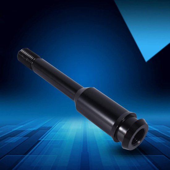 5 "Pookknoppen Verlengstuk, Aluminium Versnellingspook Verlengstuk Hendel voor T4 1990-2003, Zwart — afbeelding 3