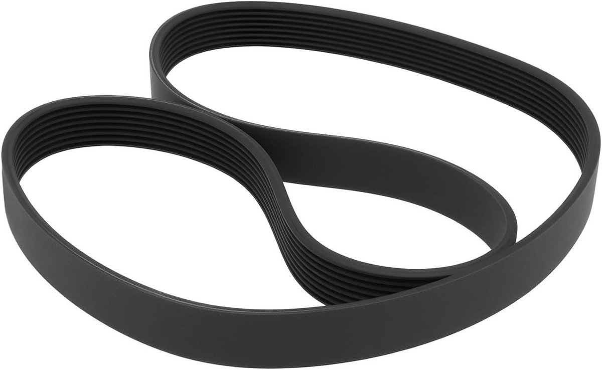 Vervangende Riem - Aandrijfriem - Indoor Fietsen - Duurzaam Rubber - 950mm Omtrek - Zwart