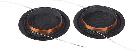 Solidchoice - Dailygoody - Aluminium Tweeter - Audio Vervanging - 25mm - Hoge Geluidskwaliteit - Ronde Draad - Geschikt voor Speakers - Film Dome — afbeelding 4