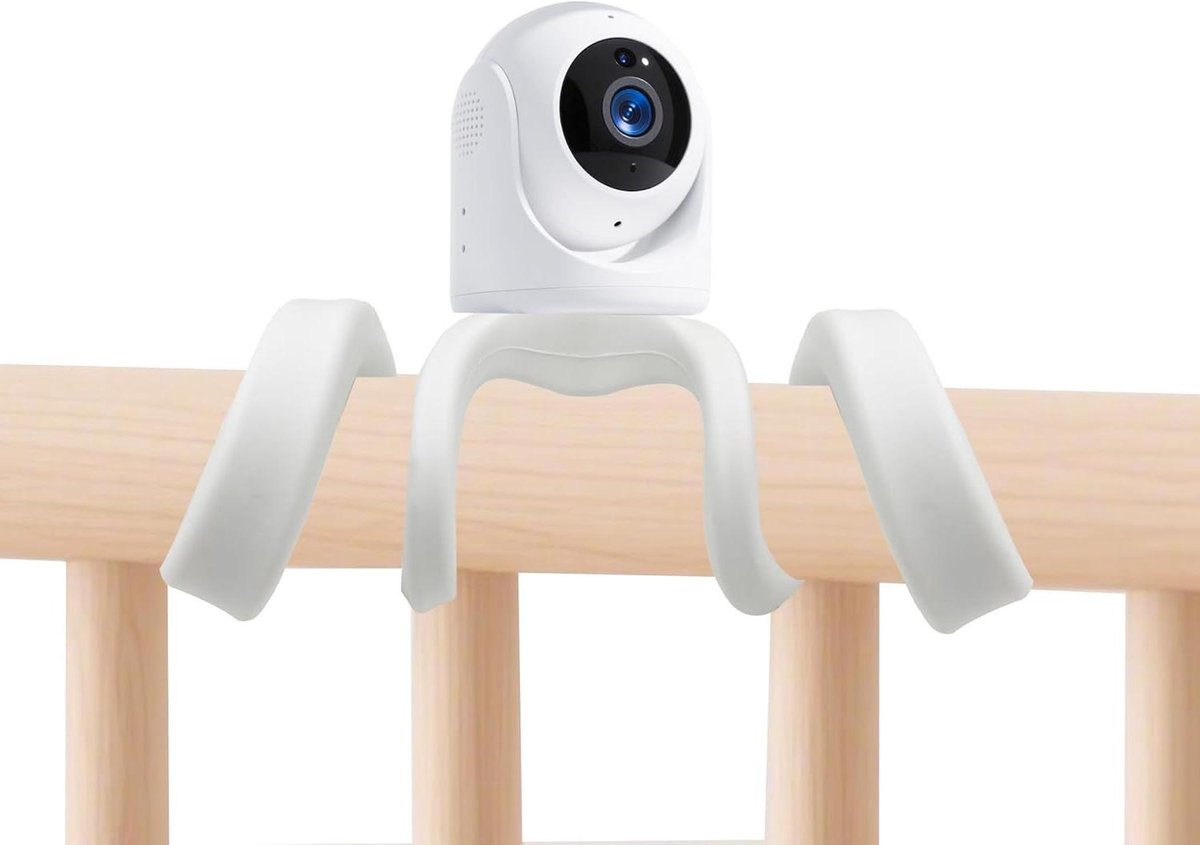 Baby Camera Houder - Monitor Arm - Baby Observatie - Flexibel en Opvouwbaar - Universeel - Grijs