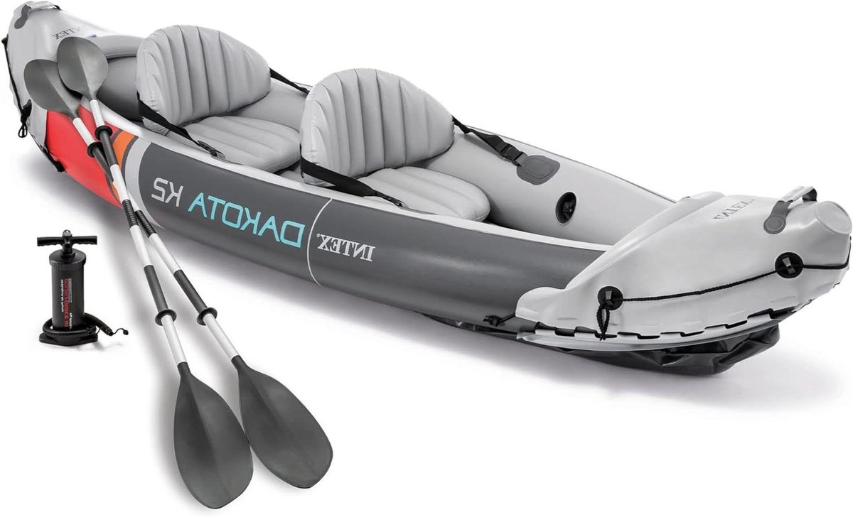 Opblaasbare Kajak - Kajak Boot - Waterpret Beleven - Puncture-proof Vinyl - 3.1 x 0.9 x 0.5 m