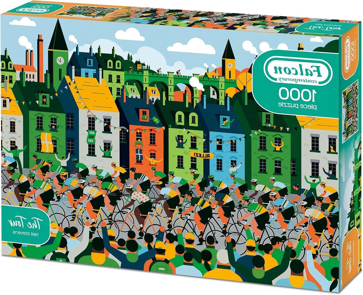 Legpuzzel 1000 Stukjes - Puzzel Spel - Ontspannen Vrije Tijd - Moderne Kunst Design - 68 x 49 cm