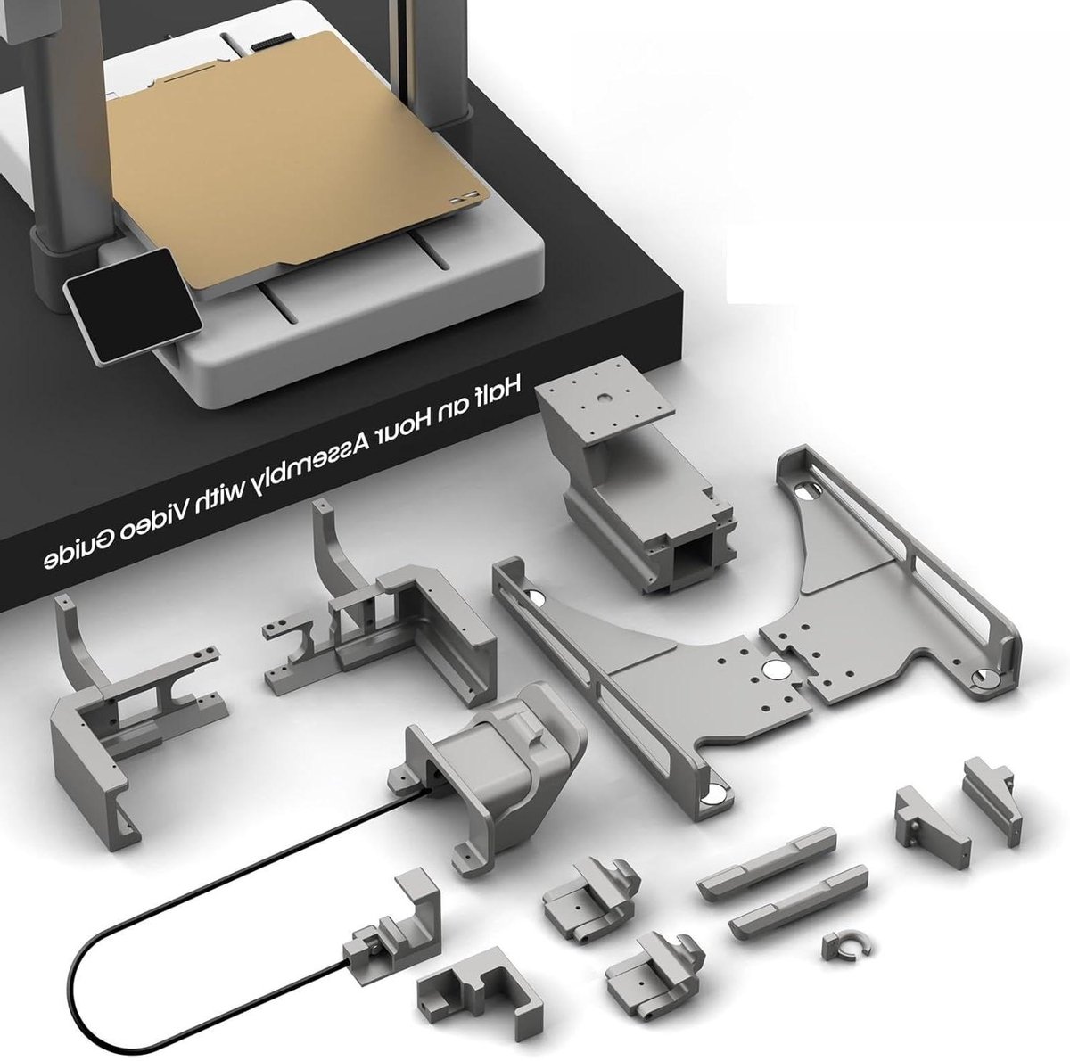 Automatische Plaatwisselaar - Build Plate Wisselaar - Batch Printen - 10 Platen Capaciteit - 34 x 28 x 15.5 cm