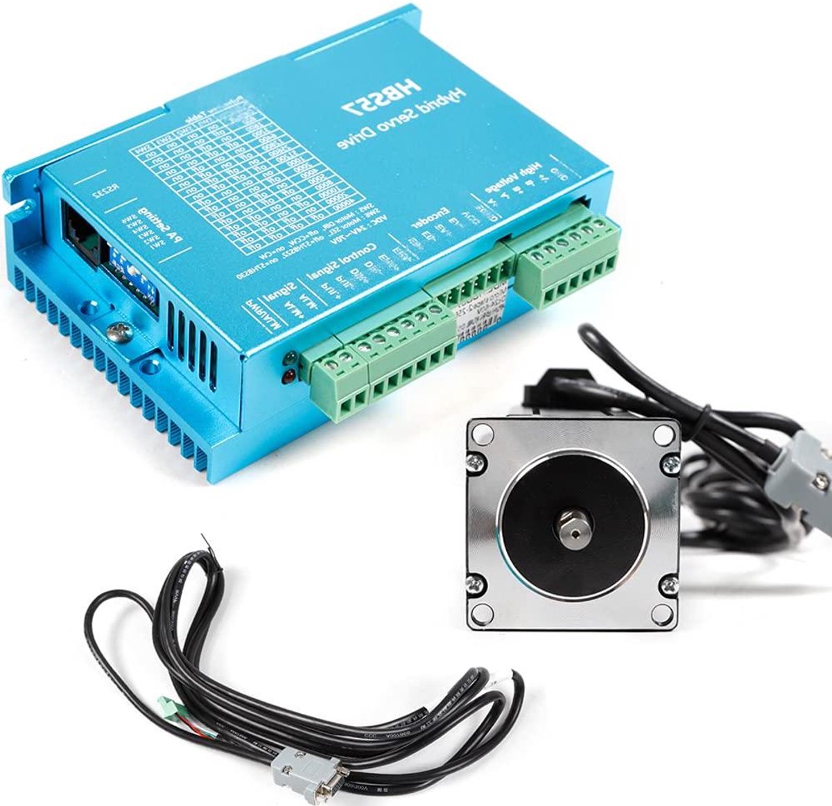 Stappenmotor met Driver - Gesloten Loop Motor - 3D Printer Upgrade - Vector Closed-Loop Controle - 3 Nm - Zwart