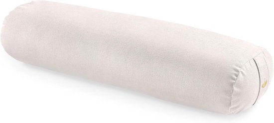 Yoga Rol Kussen - Pilates Bolster - Yin Yoga - Wasbare Hoes - 72 x 20 x 15 cm - Korenbloem — afbeelding 5