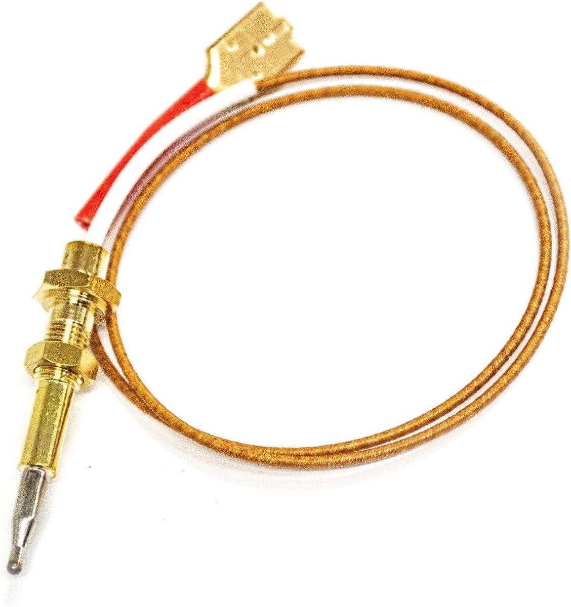 Thermo-element Kookplaat - Veiligheidssensor Gasfornuis - Gasbeveiliging Herstellen - Automatische Gasonderbreking - 45 cm - Zilver