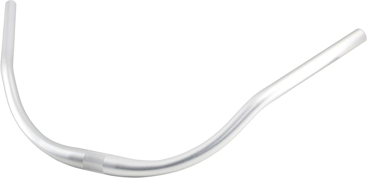 Fietsstuur - Stuur Handlebars - Comfortabel Fietsen - Groot U-vormig Ontwerp - 660mm Breed - Zilver
