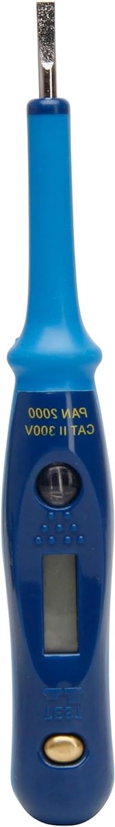 Fase Tester - Spanningstester LCD - Elektra Controleren - Direct Contactloos - 13 cm - Blauw