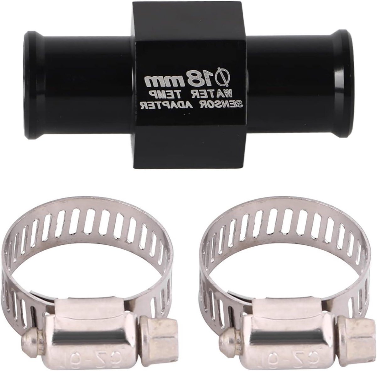 Watertemperatuur Adapter - Temperatuursensor Houder - Motor Temperatuur Meten - CNC Aluminium Legering - 18 mm - Standaard
