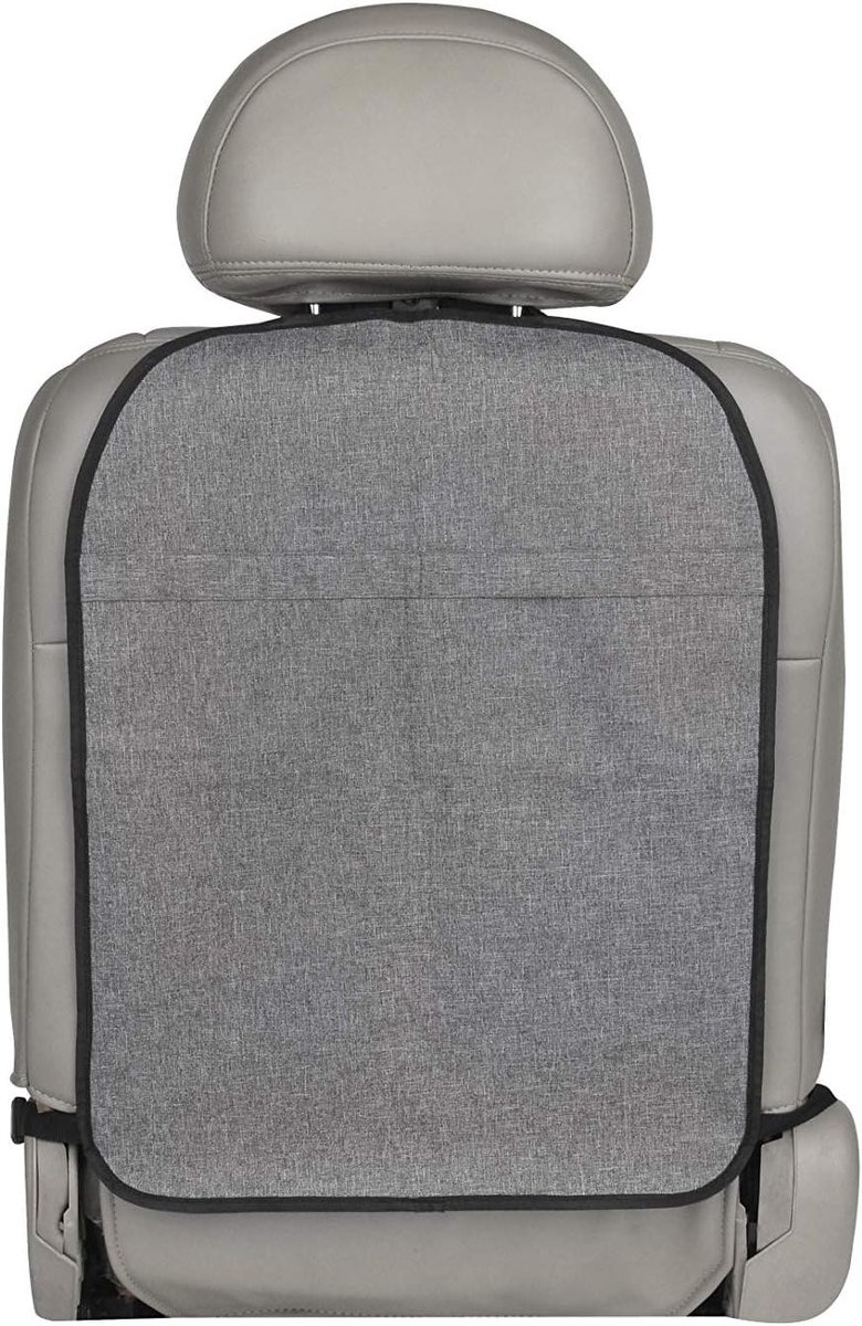 Autostoel Beschermer - Rugleuning Beschermer - Auto Interieur Schoonhouden - Waterproof Polyester - 61 x 45 cm - Zwart