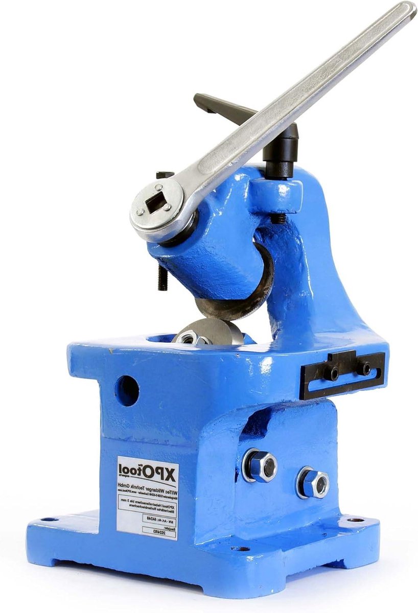 Hefboomschaar Plaatwerk - Plaatknipschaar Hand - Metaal Zagen - Zuiver Knipwerk - Tot 3 mm dikte - Blauw
