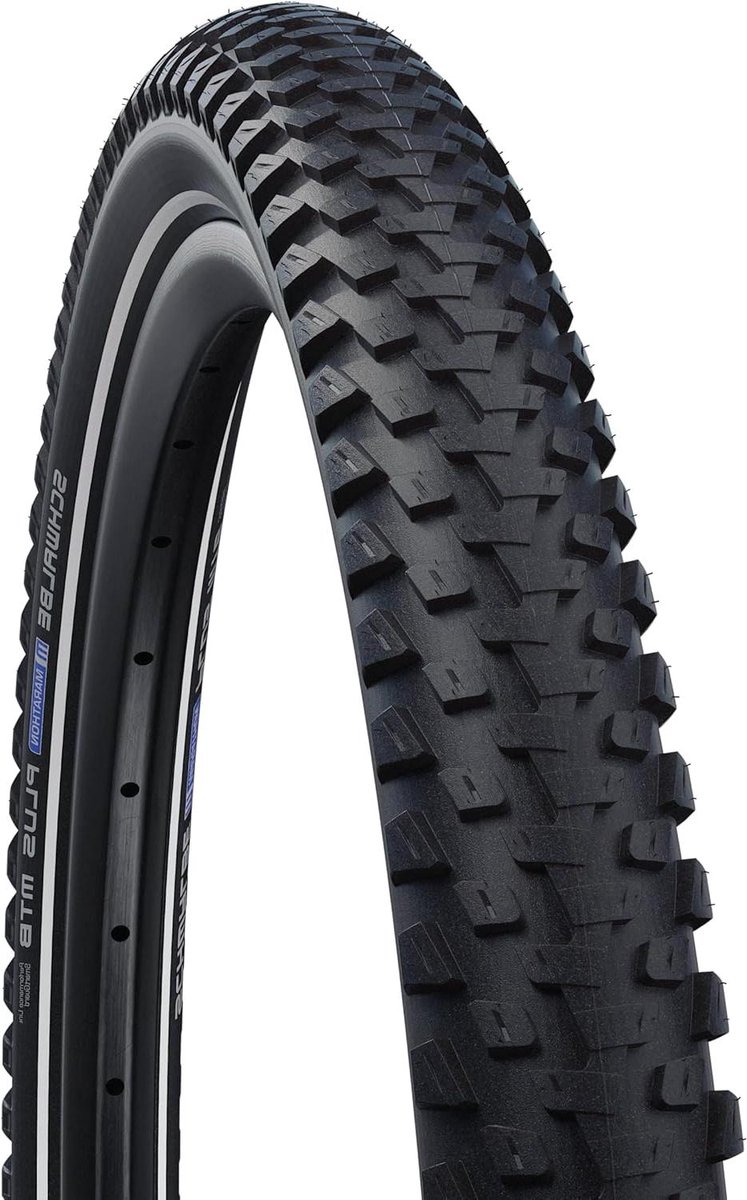 Fietsband Marathon Plus - MTB Band - Veilig Fietsen - Lekvrije Technologie - 29x260 inch - Zwart-Reflex