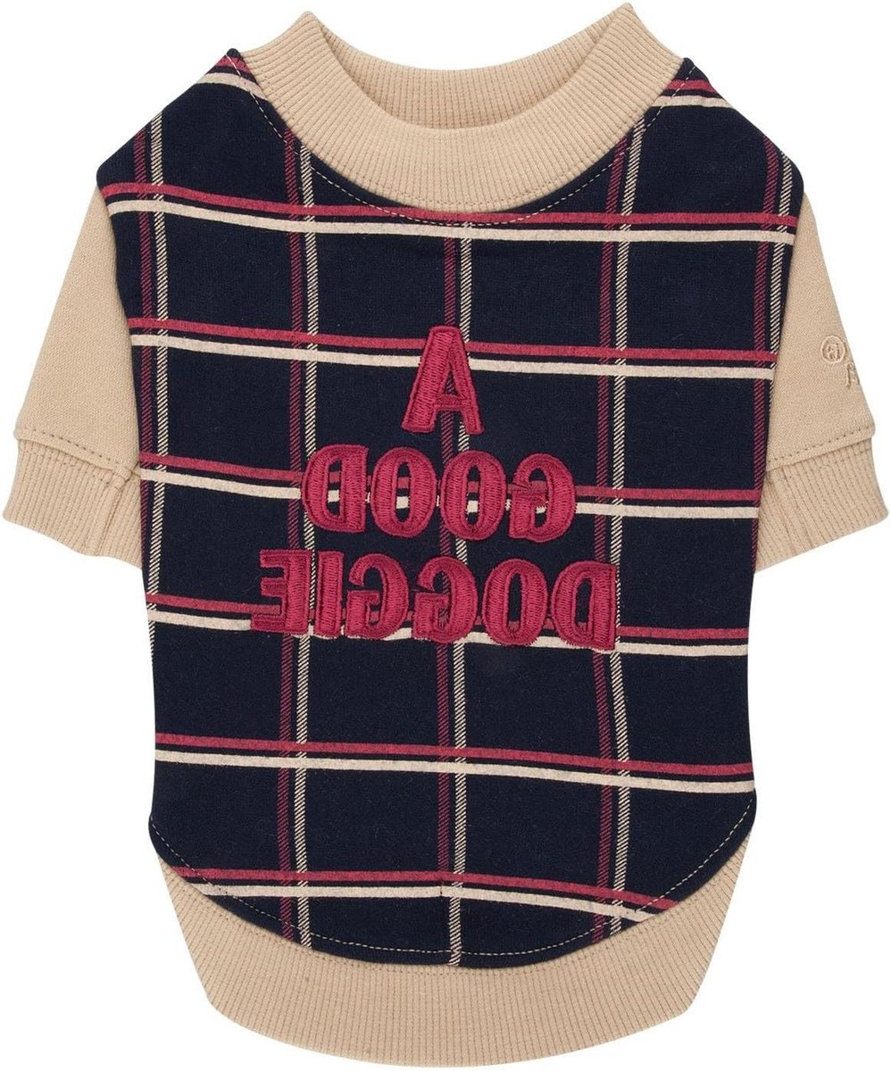 Honden T-shirt - Honden kleding hondenshirt - Hond registreren - Met QR-code - XL - Blauw