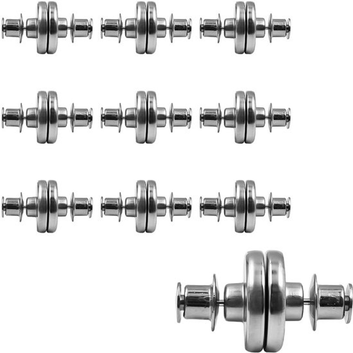 Dailygoody - Magnetische gordijn terughoudknoppen - Voorkomt lichte
