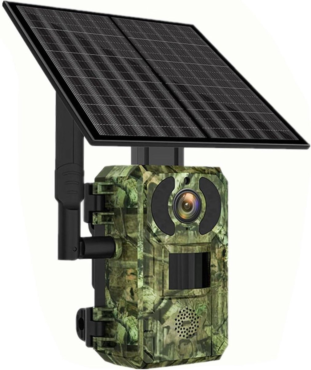 Wildlife Camera - Wildcamera Nachtzicht - Natuurlijk Leven Observeren - Snelle Bewegingsdetectie - 4MP - Groen