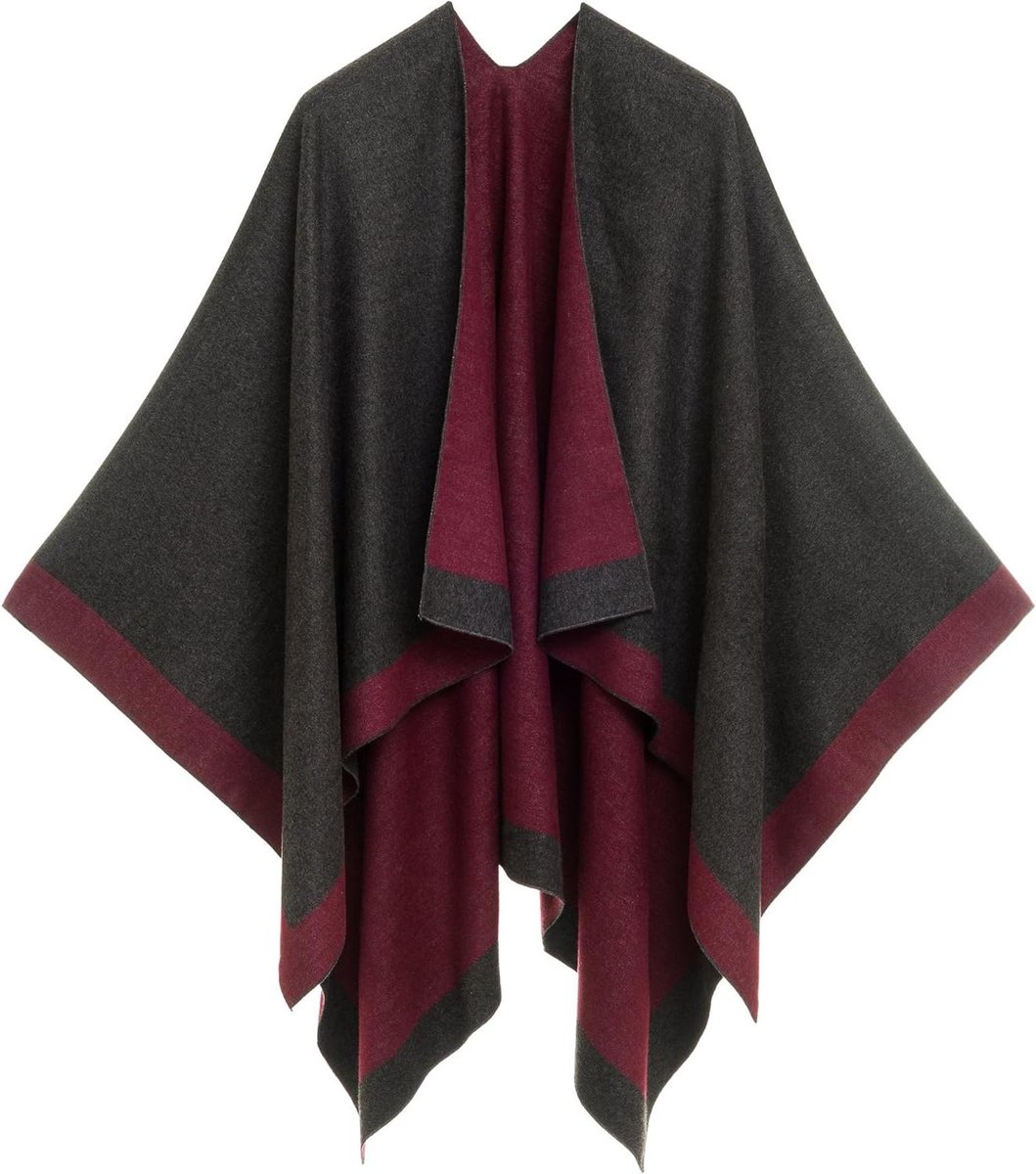 Dames Poncho Sjaal - Cape Stola - Feestelijke Gelegenheden - Elegant Design - 122 x 122 cm - Niet gespecificeerd