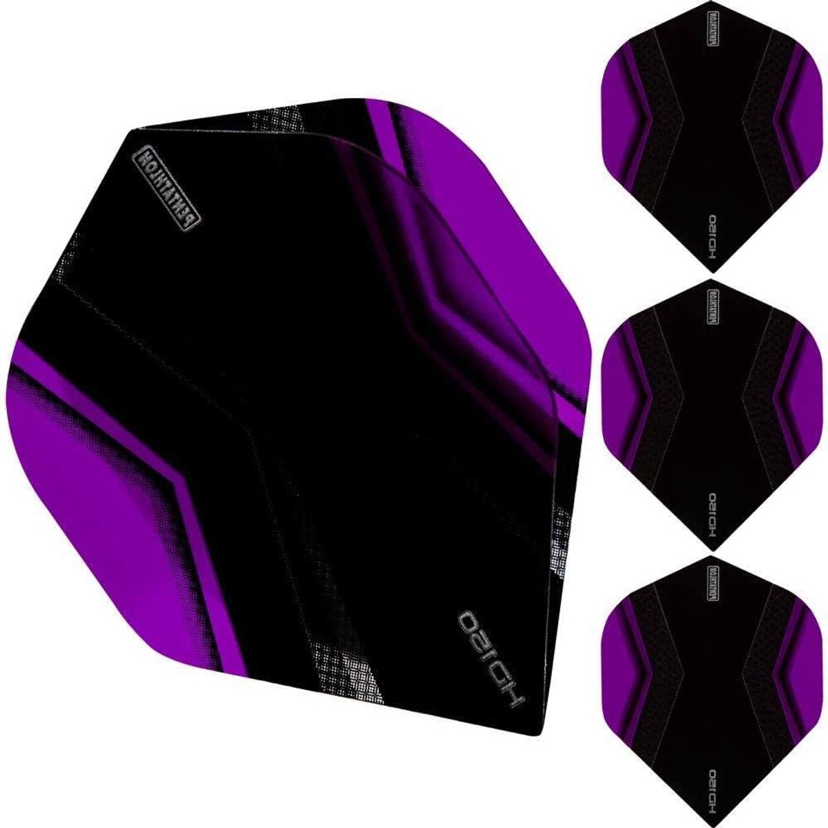 Dartflights - Dartpijltjes Vleugels - Precisie Darten - Extra Sterk 150 Micron - 30 stuks - Paars