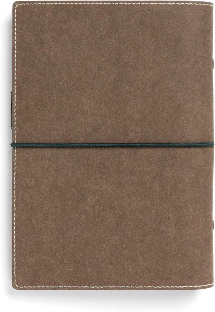 Persoonlijke Organizer - Agenda Planner - Dagelijkse Planning - Veganistische Hoes - 95 x 171 mm - Walnoot