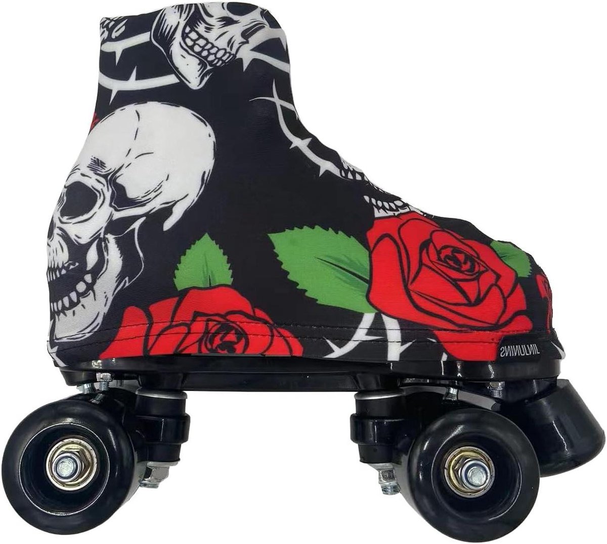 Schaatslaars Covers - IJshockeyhoezen Skatebeschermers - Schaatsen Beschermen - Universele Maat - Maat 4-9 - Schedels