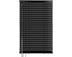 Aluminium Jaloezie - Raambekleding - Zonwering - Flexibele Lamellen - 40 cm breed - Grijs