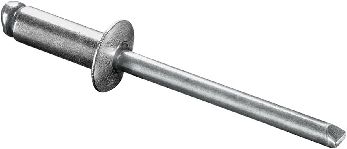 Blindklinknagels - Popnagels Aluminium Staal - Bevestigen Materialen - Vlakke Kop - 3 x 4 mm - Aluminium Staal