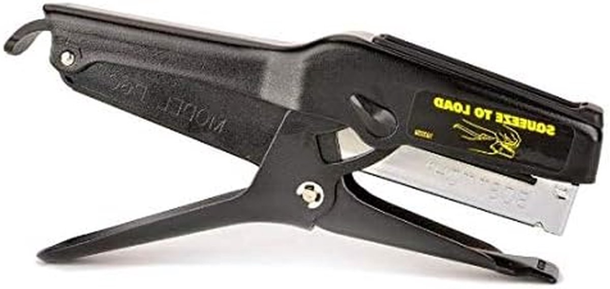 Stapler Set - Tacker Gereedschap - Bevestigen Materialen - Duurzame Staalconstructie - 6 Stuks - Zwart