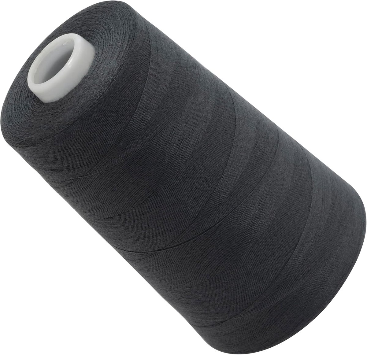 - C72907 - naaigarenconus 120 (40/2) 4000 m - van polyester - confectie, kortom, garen, koord, naaien, kleding, draad - kleur zwart - ebbenhout