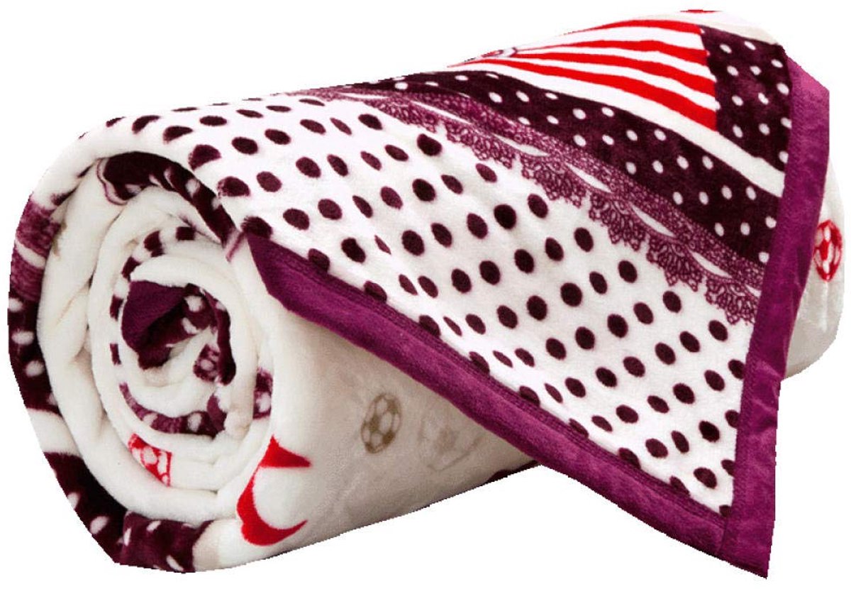fleece werpdekens Reisformaat - Superzachte donzige warme stevige bedspreien voor bank Microfiber deken -9_120x200cm