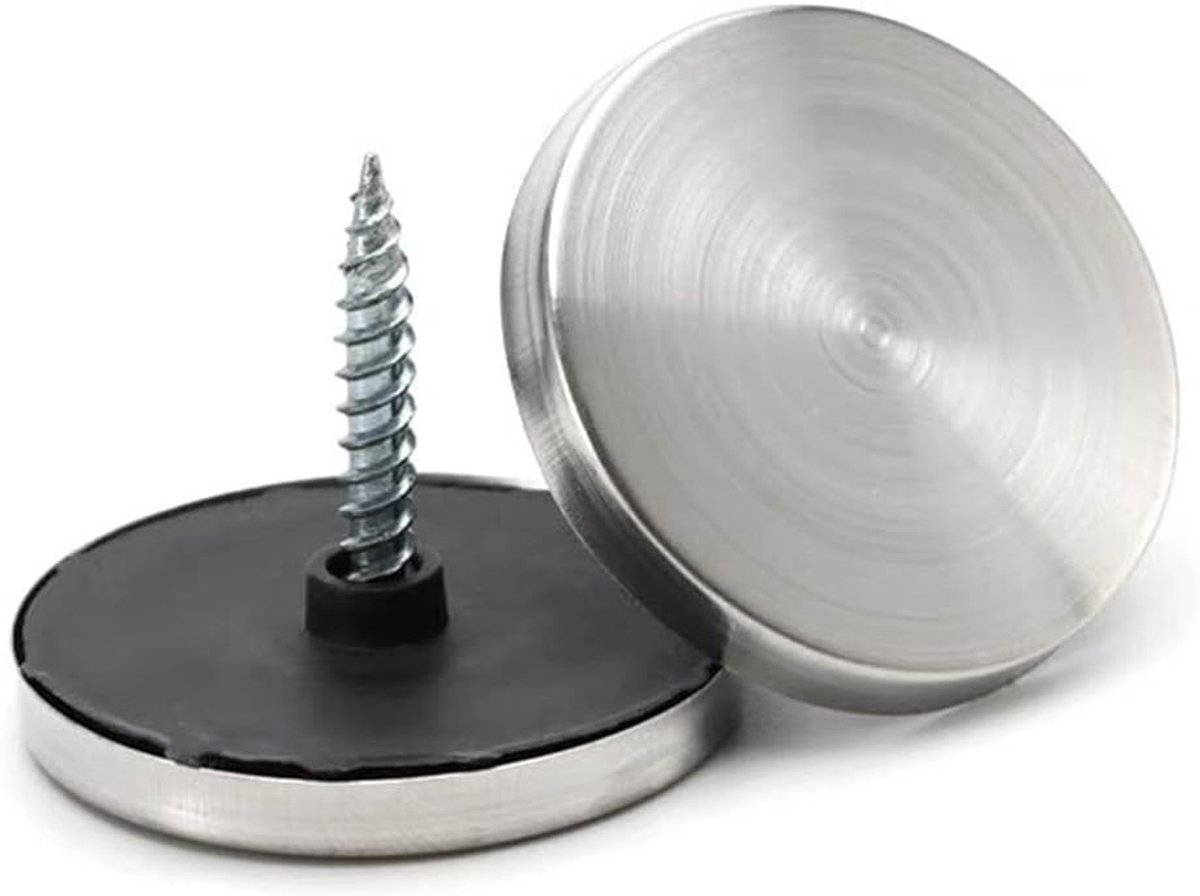 12pcs Spiegel Schroeven 25mm RVS Spiegel Nagels Meubelfittingen Tafel Spiegel Schroeven Cap Nagels Decoratieve Caps Cover Spiegel Nagels