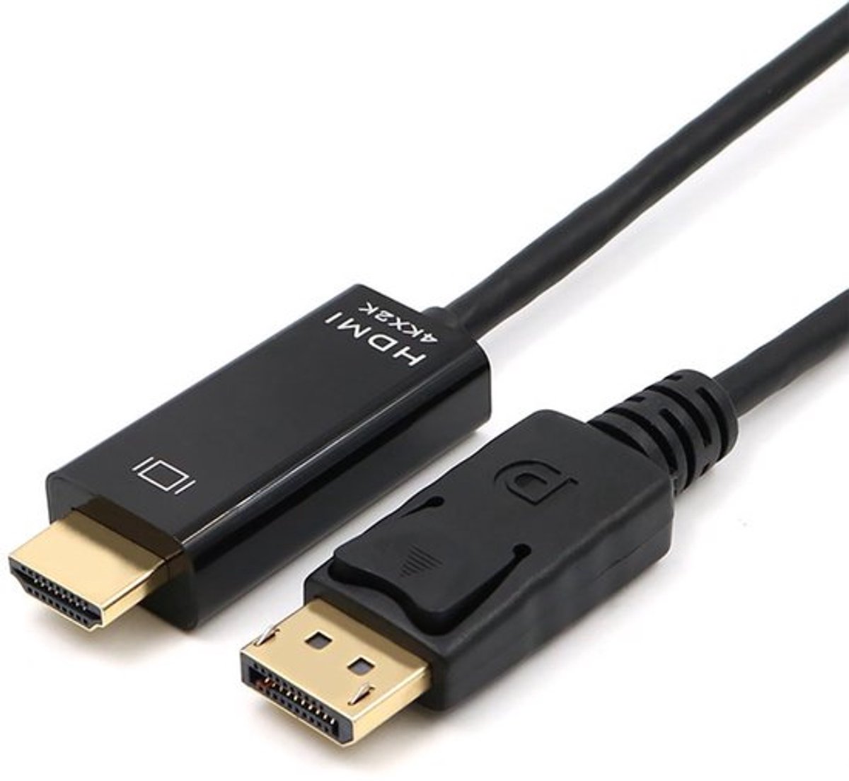 Dailygoody - DisplayPort naar Hdmi kabel 4K - 1,8 m - PC en laptop