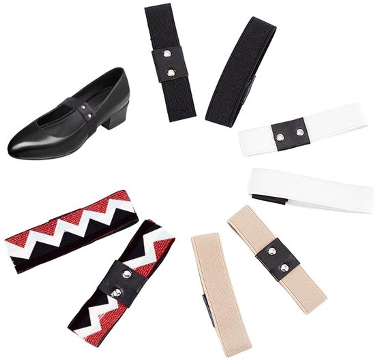 Store_8 - Reserveriemen voor Schoenen - Afneembaar - 5 Kleuren