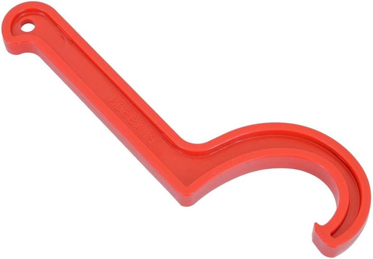 Montagesleutel - Verstelbare sleutel - Fittings vastdraaien - Professionele kwaliteit - 16-40 mm - Rood